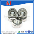 countersunk hole ndfeb magnet disc for sale